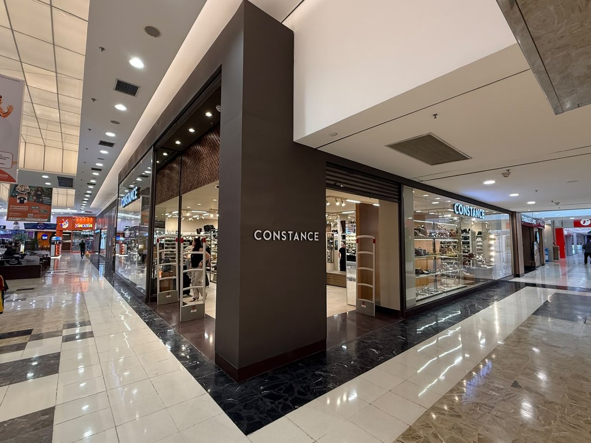 Nova loja Constance em shopping center